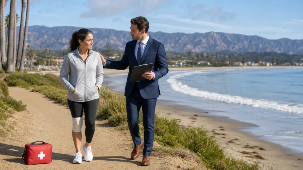 Beach Walking Accidents in Santa Barbara and When to Call a Lawyer