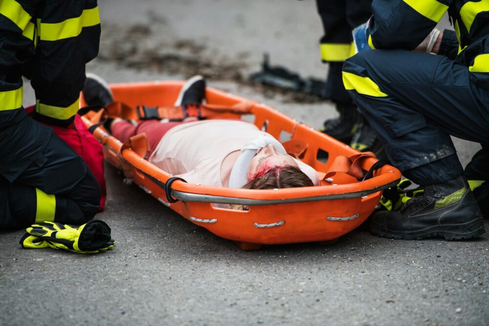 Pedestrian accident